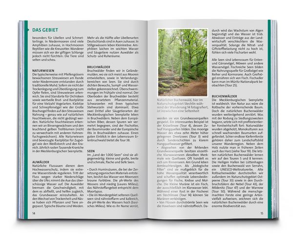 Produktbild: KOMPASS Wanderf&uuml;hrer Mecklenburgische Seenplatte, Land der 1000 Seen mit Nationalpark M&uuml;ritz, 55 Touren mit Extra-Tourenkarte