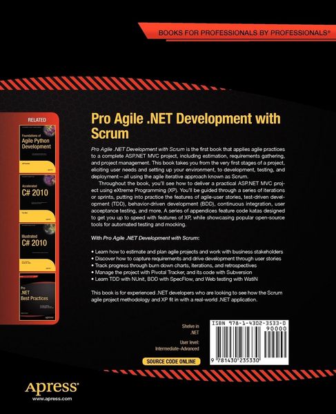 Produktbild: Pro Agile .NET Development with SCRUM