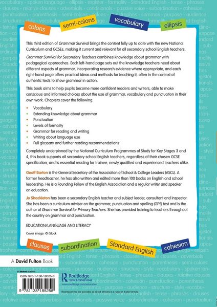 Produktbild: Grammar Survival for Secondary Teachers