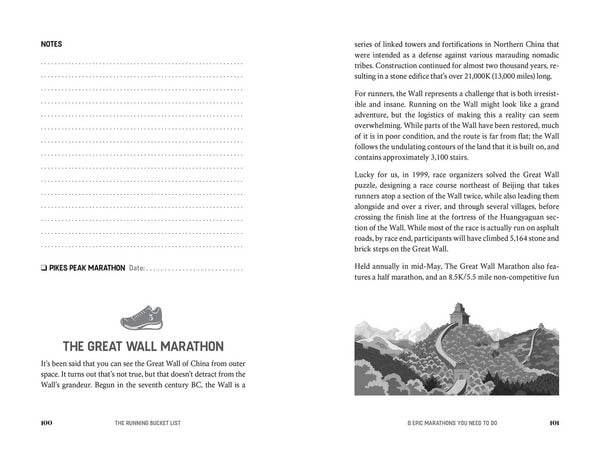 Produktbild: The Running Bucket List