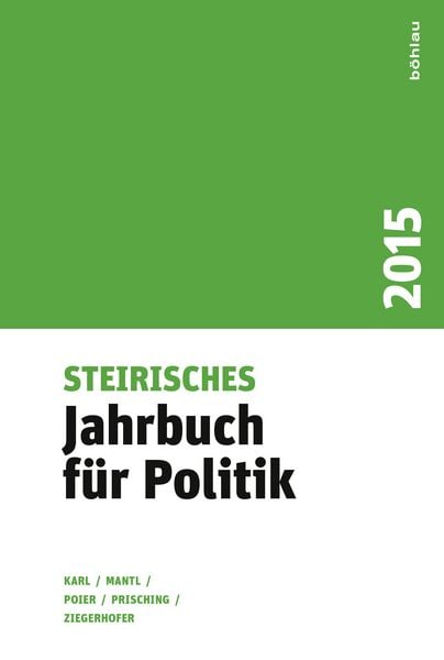 Produktbild: Steirisches Jahrbuch f&uuml;r Politik 2015