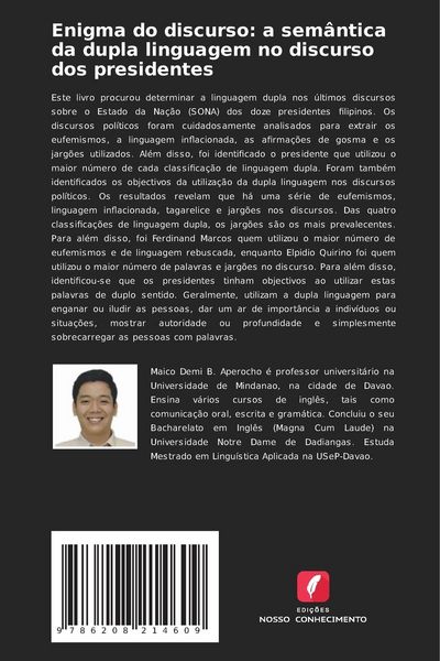 Produktbild: Enigma do discurso: a sem&acirc;ntica da dupla linguagem no discurso dos presidentes