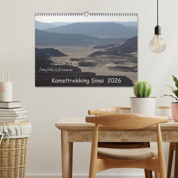 Produktbild: Impressionen Kameltrekking Sinai 2026 (Wandkalender 2026 DIN A3 quer), CALVENDO Monatskalender