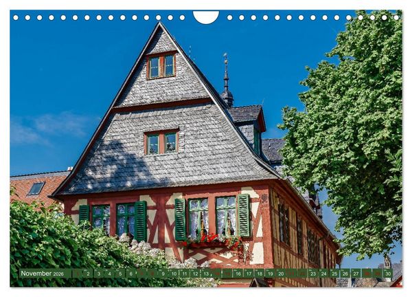 Produktbild: Eltville am Rhein - Wein, Sekt, Rosen (Wandkalender 2026 DIN A4 quer), CALVENDO Monatskalender