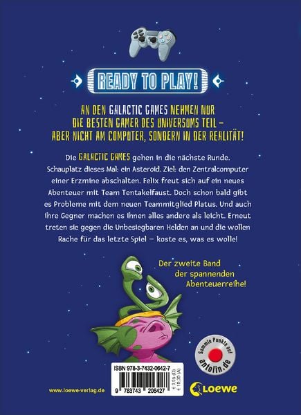 Produktbild: Galactic Gamers (Band 2) - Mission: Asteroid
