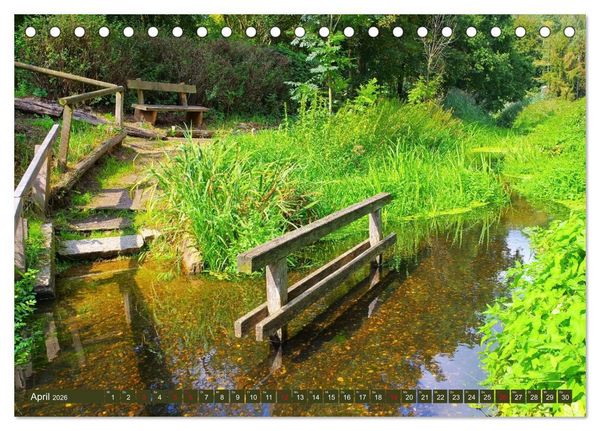 Produktbild: Bad Bodenteich - Kurort in der L&uuml;neburger Heide (Tischkalender 2026 DIN A5 quer), CALVENDO Monatskalender