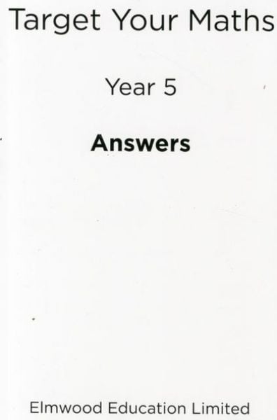 Produktbild: Target Your Maths Year 5 Answer Book