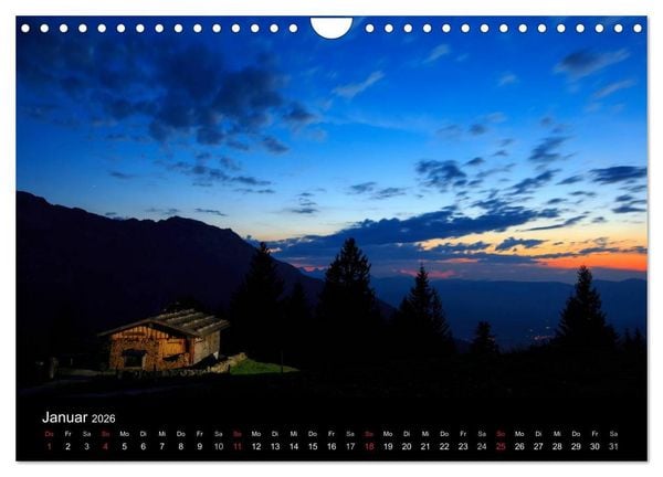 Produktbild: Berchtesgadener Land (Wandkalender 2026 DIN A4 quer), CALVENDO Monatskalender