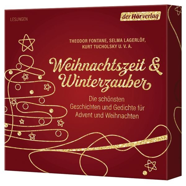 Weihnachtszeit & Winterzauber - Wilhelm Busch,Theodor Fontane,Selma Lagerlöf,Joachim Ringelnatz,Kurt Tucholsky, CD, 9783844543926