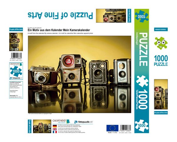 Produktbild: CALVENDO Puzzle Ein Motiv aus dem Kalender Mein Kamerakalender | 1000 Teile Lege-Gr&ouml;&szlig;e 64x48cm Foto-Puzzle f&uuml;r gl&uuml;ckliche Stunden