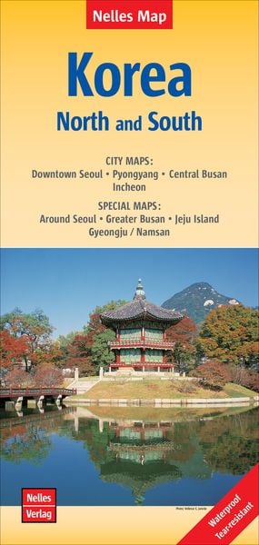 Nelles Map Korea, North and South, Sonstige von , KOMPASS freytag und berndt, 9783865742902