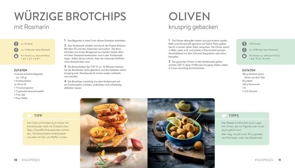 Produktbild: Die besten Rezepte f&uuml;r die Hei&szlig;luftfritteuse