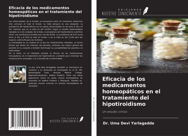 Produktbild: Eficacia de los medicamentos homeop&aacute;ticos en el tratamiento del hipotiroidismo
