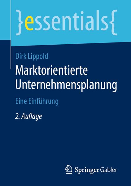 Produktbild: Marktorientierte Unternehmensplanung