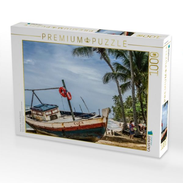Produktbild: CALVENDO Puzzle Praia do Forte - Costa dos Coqueiros | 1000 Teile Lege-Gr&ouml;&szlig;e 64x48cm Foto-Puzzle f&uuml;r gl&uuml;ckliche Stunden