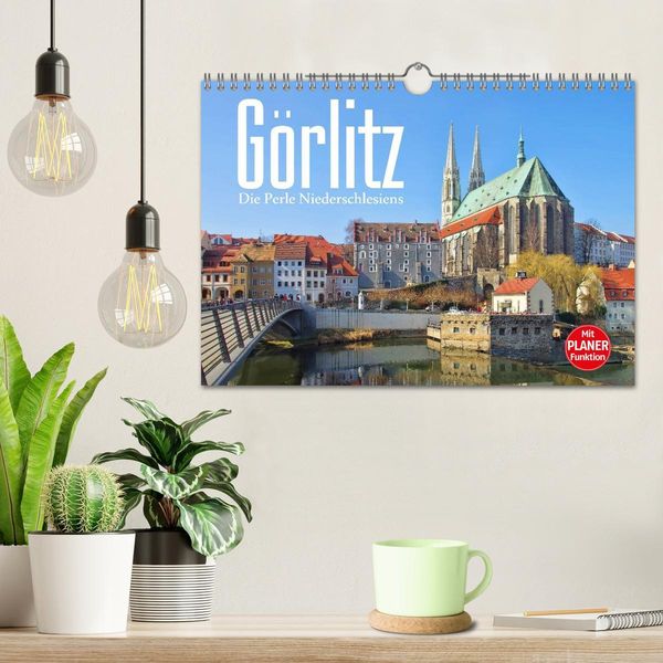 Produktbild: G&ouml;rlitz - Die Perle Niederschlesiens (Wandkalender 2026 DIN A4 quer), CALVENDO Monatskalender