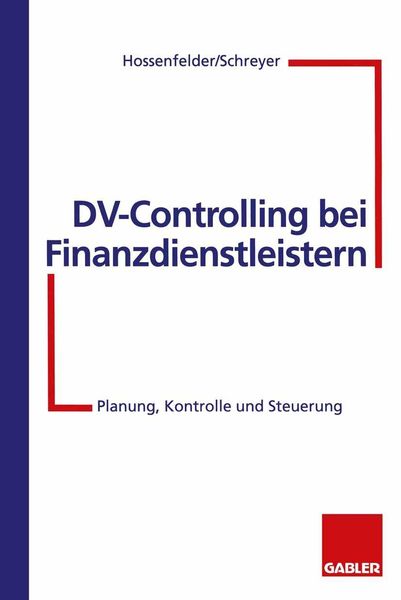 Produktbild: DV-Controlling bei Finanzdienstleistern