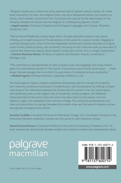 Produktbild: The Sacred and Modernity in Urban Spain