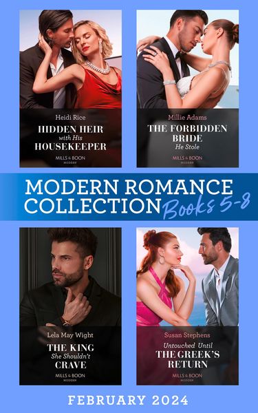 Produktbild: Modern Romance February 2024 Books 5-8
