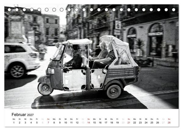 Produktbild: Silberstein portr&auml;tiert Palermo (Tischkalender 2027 DIN A5 quer), CALVENDO Monatskalender