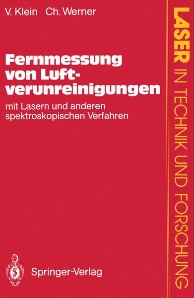 Produktbild: Fernmessung von Luftverunreinigungen