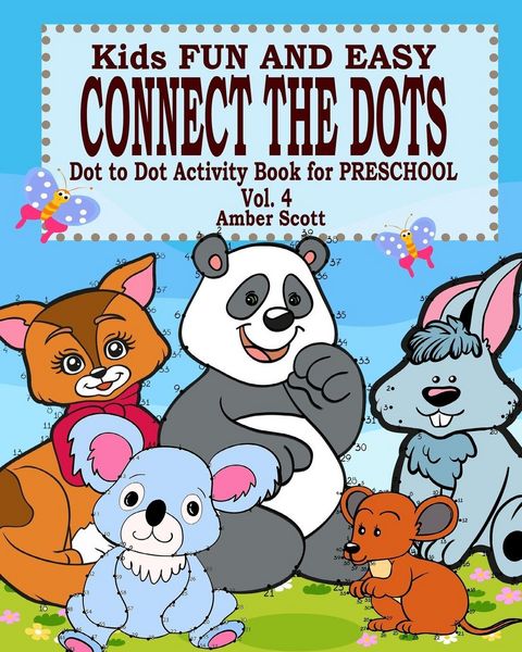 Produktbild: Kids Fun and Easy Connect The Dots - Vol. 4 ( Dot to Dot Activity Book For Preschool )
