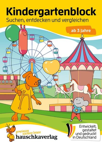 Produktbild: Kindergartenblock ab 3 Jahre - Suchen, entdecken und vergleichen