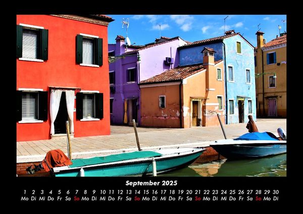 Produktbild: Venedig 2025 Fotokalender DIN A3