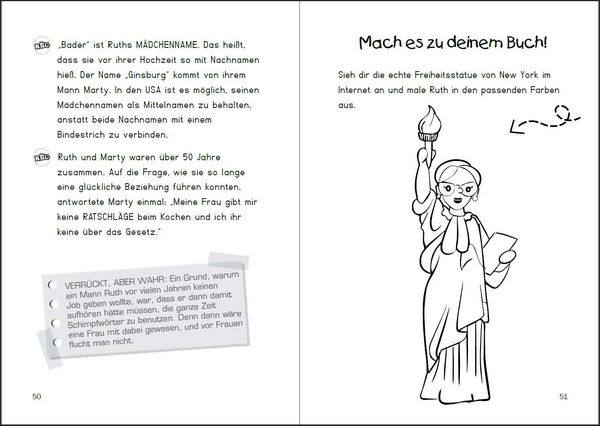 Produktbild: Ruth Bader Ginsburg - Richterin f&uuml;r Gerechtigkeit