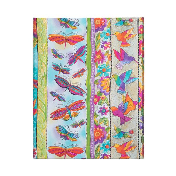 Produktbild: Hardcover Notizbuch Kolibri und Schmetterlinge, Ultra, Liniert