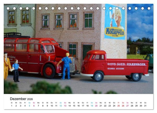 Produktbild: Bella Italia im Modell (Tischkalender 2026 DIN A5 quer), CALVENDO Monatskalender