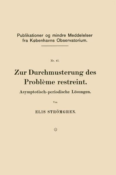 Produktbild: Zur Durchmusterung des Probl&egrave;me restreint