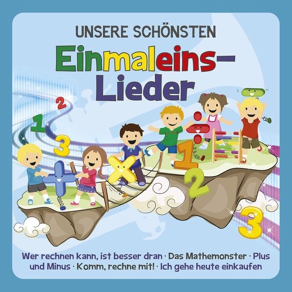 Produktbild: UNSERE SCH&Ouml;NSTEN Einmaleins-Lieder