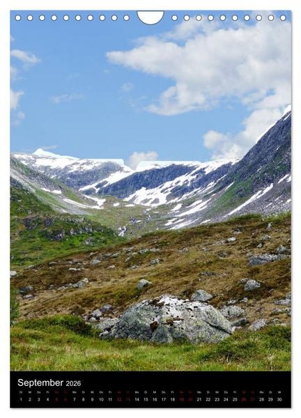 Produktbild: Hei - Willkommen im Fjordland (Wandkalender 2026 DIN A4 hoch), CALVENDO Monatskalender
