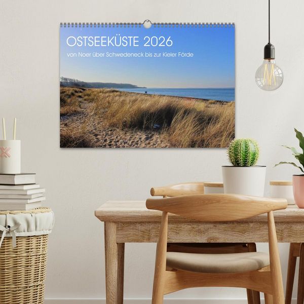 Produktbild: Ostseek&uuml;ste 2026 (Wandkalender 2026 DIN A3 quer), CALVENDO Monatskalender