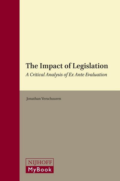 Produktbild: The Impact of Legislation