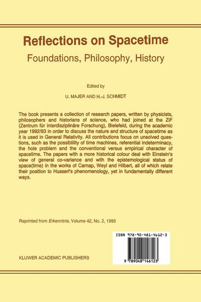 Produktbild: Reflections on Spacetime