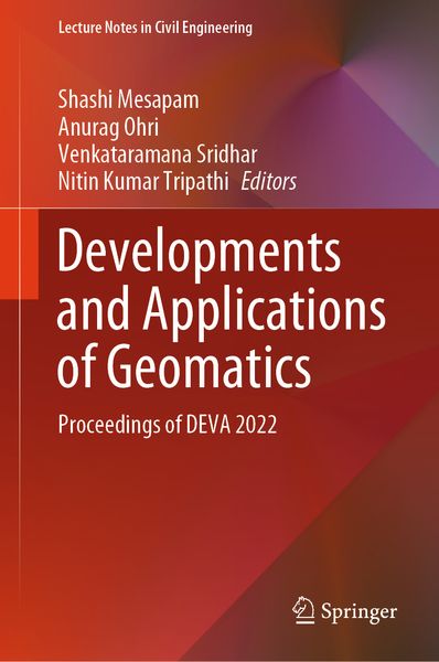 Produktbild: Developments and Applications of Geomatics