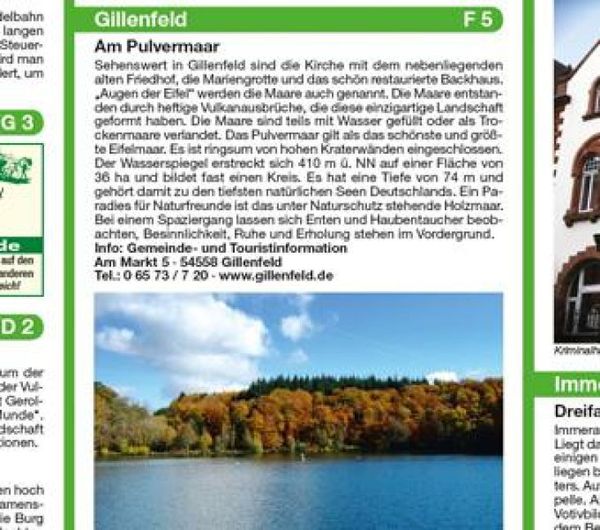 Produktbild: Eifel, Maare und Vulkane 1 : 50 000