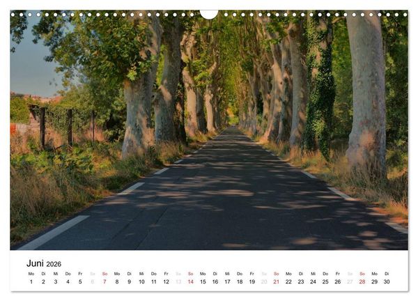 Produktbild: Languedoc-Roussillon - unter der Sonne des Midi (Wandkalender 2026 DIN A3 quer), CALVENDO Monatskalender