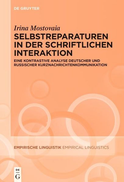 Produktbild: Selbstreparaturen in der schriftlichen Interaktion