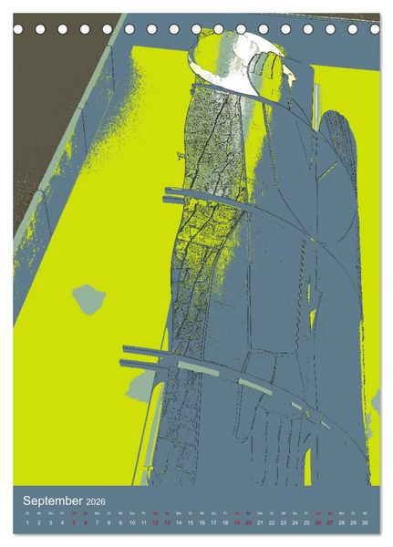 Produktbild: POP-ART meets G&ouml;teborg (Tischkalender 2026 DIN A5 hoch), CALVENDO Monatskalender