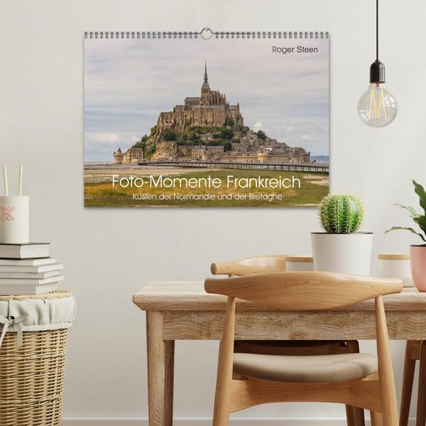 Produktbild: K&uuml;sten der Normandie und der Bretagne (Wandkalender 2026 DIN A3 quer), CALVENDO Monatskalender