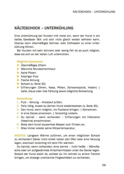 Produktbild: Erste Hilfe am Hund - Leben retten durch einfache Ma&szlig;nahmen