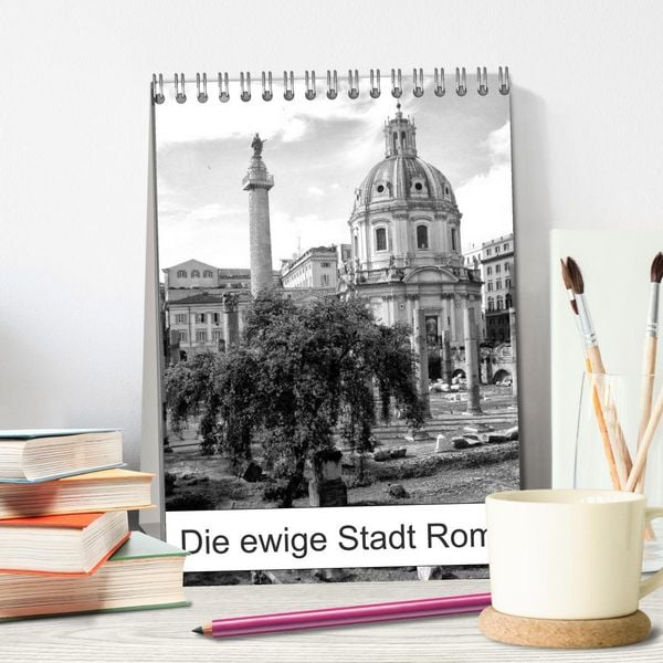 Produktbild: Die ewige Stadt Rom (Tischkalender 2026 DIN A5 hoch), CALVENDO Monatskalender