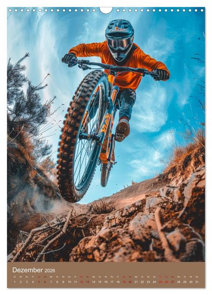 Produktbild: Freeride Adrenalin (Wandkalender 2026 DIN A3 hoch), CALVENDO Monatskalender