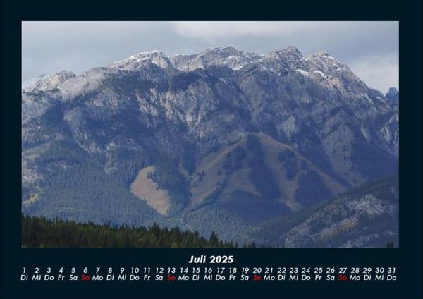 Produktbild: Berglandschaften 2025 Fotokalender DIN A4