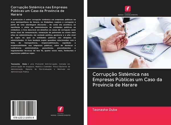 Produktbild: Corrup&ccedil;&atilde;o Sist&eacute;mica nas Empresas P&uacute;blicas um Caso da Prov&iacute;ncia de Harare