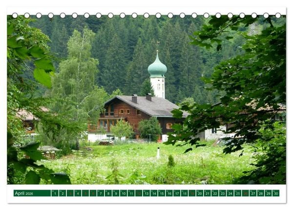 Produktbild: Montafon (Tischkalender 2026 DIN A5 quer), CALVENDO Monatskalender