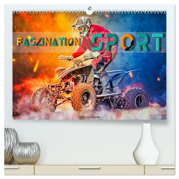 Produktbild: Faszination Sport (hochwertiger Premium Wandkalender 2026 DIN A2 quer), Kunstdruck in Hochglanz